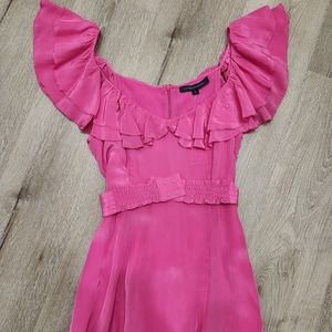 French connection pink dress